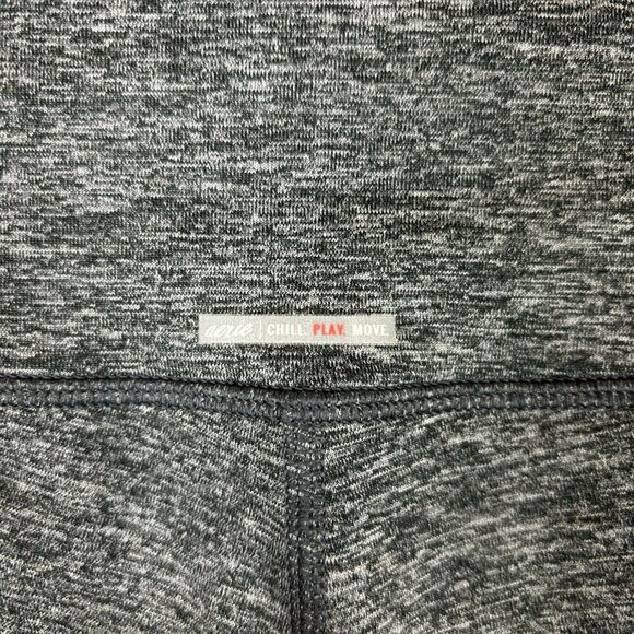 Aerie Gray Chill Play Move Leggings Women's Small Side Pockets - Picture 8 of 9